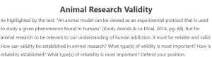 Animal Research Validity